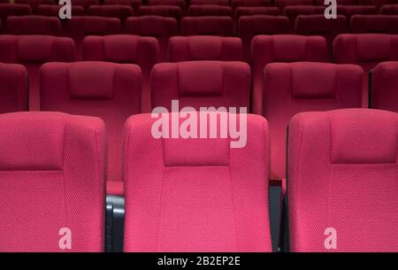 Leeren Saal Kino oder Konferenz Theatersaal Stockfoto