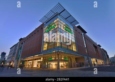 Galeria Kaufhof, Grimmaische Strasse, Leipzig, Sachsen, Deutschland Stockfoto