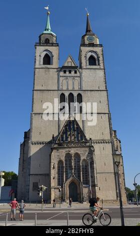 St.-Johannis-Kirche, Magdeburg, Sachsen-Anhalt, Deutschland Stockfoto