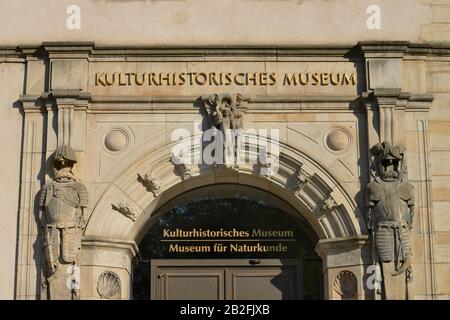 Ortsgemeinde Museum, Otto-von-Guericke-Straße, Magdeburg, Sachsen-Anhalt, Deutschland Stockfoto