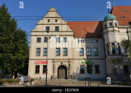 Ortsgemeinde Museum, Otto-von-Guericke-Straße, Magdeburg, Sachsen-Anhalt, Deutschland Stockfoto