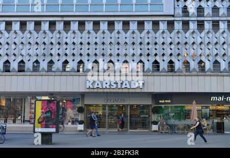 Karstadt, Breiter Weg, Magdeburg, Sachsen-Anhalt, Deutschland Stockfoto