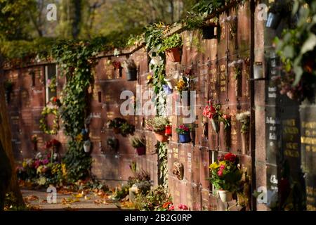 Graeber, Alter St.-Matthäus-Kirchhof, Schönenberg, Berlin, Deutschland Stockfoto