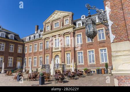 Fassade des historischen Schloss in Nordkirchen, Deutschland Stockfoto