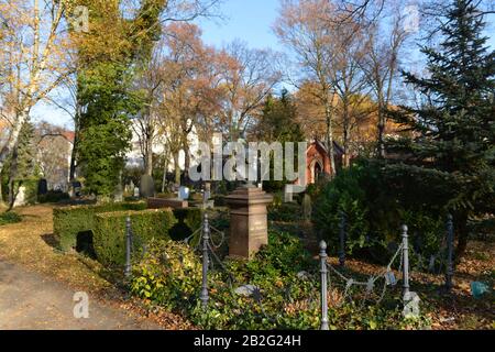 Graeber, Alter St.-Matthäus-Kirchhof, Schönenberg, Berlin, Deutschland Stockfoto