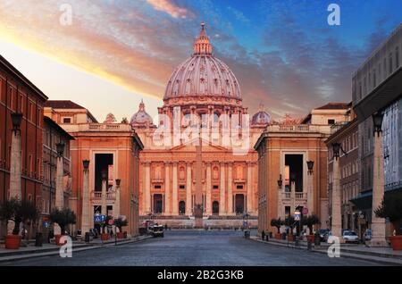 Rom, Vatikanstadt Stockfoto