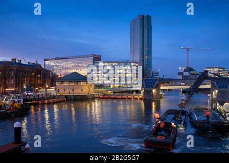 Laganside Belfast Nordirland Stockfoto