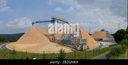 Zellulose-Und Papierfabrik Rosenthal, Blankenstein, Thüringen, Deutschland Stockfoto