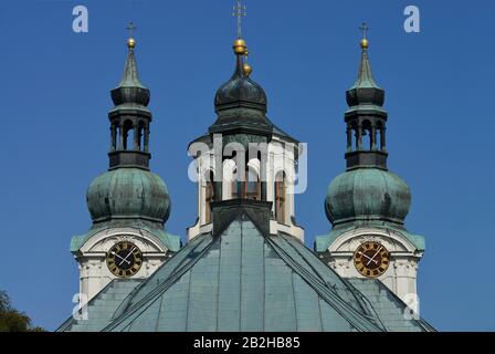 Kirche St. Maria-Magdalena, Karlsbad, stilsicheren Stockfoto