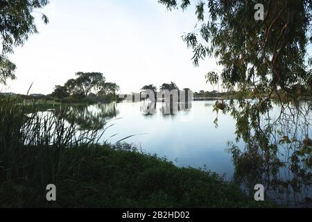 Golfplatz Stockfoto
