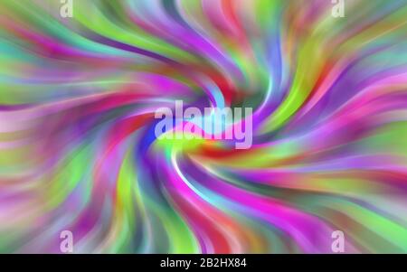 Mehrfarbiges, verschwommenes Hintergrundbild. Farbenfrohe Illustration. Stockfoto