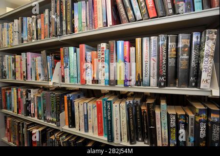 Saltcoats Bibliothek, North Ayrshire, Schottland. Stockfoto