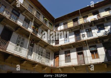 Altbau, Juedisches Viertel, Budapest, Ungarn Stockfoto