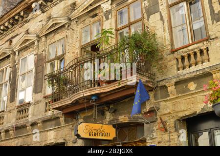 Altbau, Juedisches Viertel, Budapest, Ungarn Stockfoto