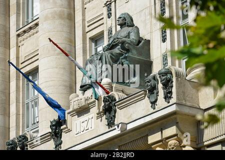 Franz-Liszt-Musikakademie, Liszt Ferenc ter, Budapest, Ungarn Stockfoto