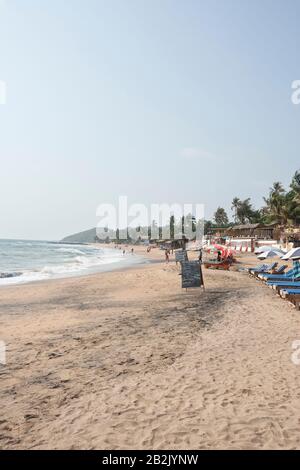 Vagator Beach, Goa, Indien Stockfoto