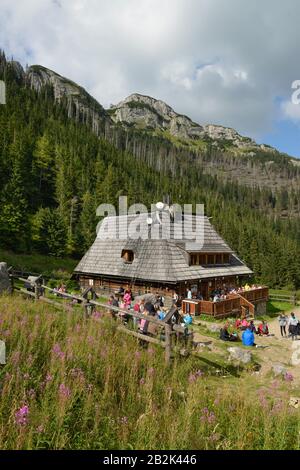 Berghuette Kondratowa, Hohe Tatra, Polen Stockfoto