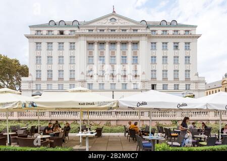 Hotel Esplanade, Zagreb, Kroatien Stockfoto