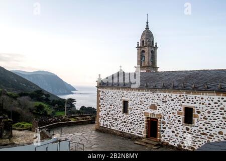 Santo André de Teixido in Galilcia, Spanien Stockfoto