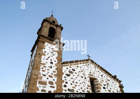 San Andres de Teixido-Heiligtum in Cedeira, Spanien Stockfoto