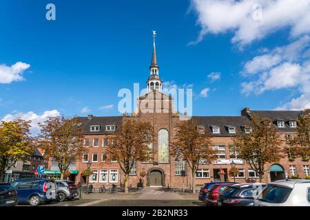 Die Evangelische Kirche am Markt zu Goch, Stadt Goch, Kreis Kleve, Nordrhein-Westfalen, Deutschland, Europa Protestantische Kirche am Markt in Goc Stockfoto