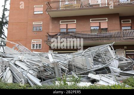 ROMA - ÜBER CARLO FADDA Stockfoto