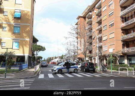 ROMA - ÜBER CARLO FADDA Stockfoto