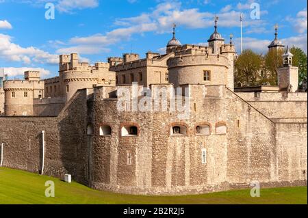 Der Tower of London, UK Stockfoto