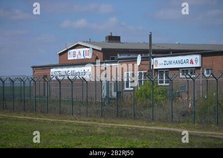 Diplomprojekt Alliierte in Berlin, Kurt-Schumacher-Damm, Flughafen Tegel, Reinickendorf, Berlin, Deutschland Stockfoto