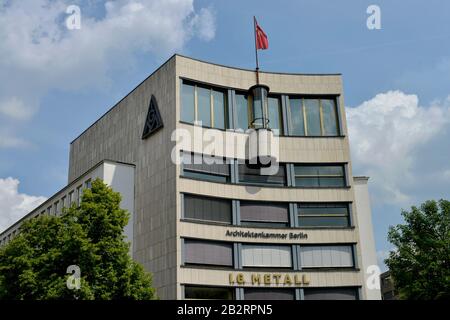 IG Metall, Alte Jakobstrasse, Kreuzberg, Berlin, Deutschland Stockfoto