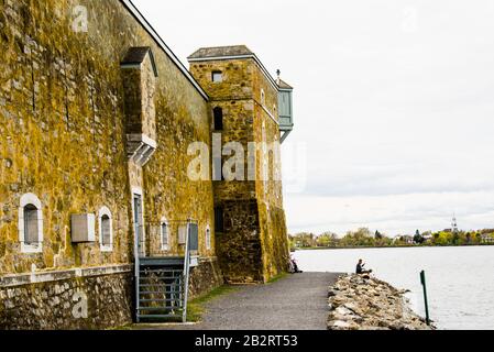 Chambly, Kanada - 19. Mai 2019: Die Festung Chambly in Kanada Stockfoto