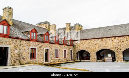 Chambly, Kanada - 19. Mai 2019: Die Festung Chambly in Kanada Stockfoto