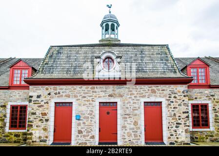 Chambly, Kanada - 19. Mai 2019: Die Festung Chambly in Kanada Stockfoto