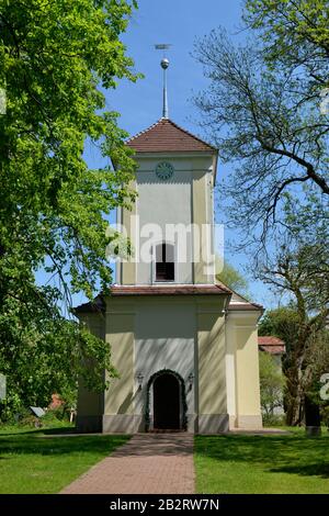 Dorfkirche, Alt-Luebars, Luebars, Reinickendorf, Berlin, Deutschland Stockfoto