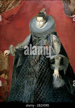 Gaspar de Crayer - Porträt der Infanta Isella Clara Eugenia. Stockfoto