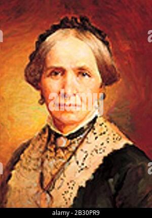 General President of FHV 1888-1901 - ZINA D. HUNTINGTON YOUNG. Stockfoto