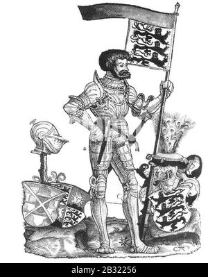 Georg III. Truchsess von Waldburg Christoph Amberger. Stockfoto