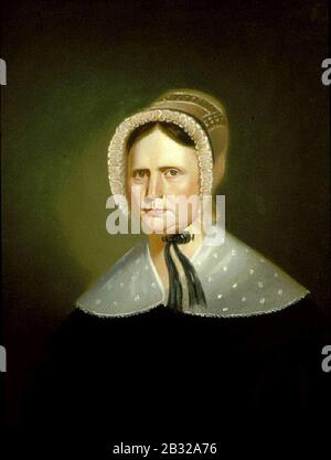 George Caleb Bingham - Mrs. Henry Lewis (Elizabeth Morton Woodson). Stockfoto