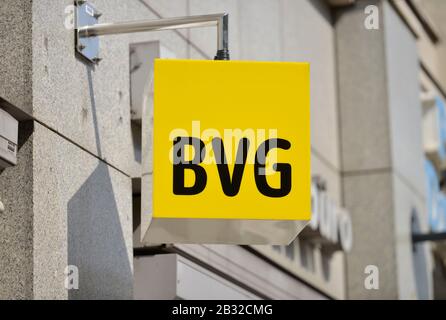 BVG Fundbuero, Potsdamer Straße, Schöneberg, Berlin, Deutschland Stockfoto