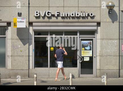 BVG Fundbuero, Potsdamer Straße, Schöneberg, Berlin, Deutschland Stockfoto