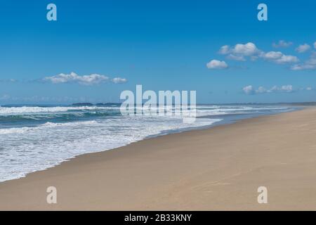 Unberührter Strand am South Cost of New South Wales, Australien Stockfoto