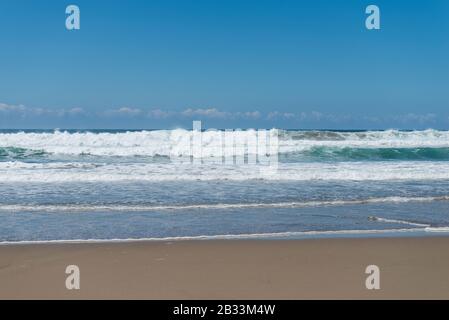 Unberührter Strand am South Cost of New South Wales, Australien Stockfoto