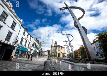 Lisburn City Centre, Nordirland Stockfoto