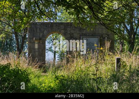 Holocaust-Denkmal auf dem jüdischen Friedhof in Jaslo, Malopolska, Polen Stockfoto