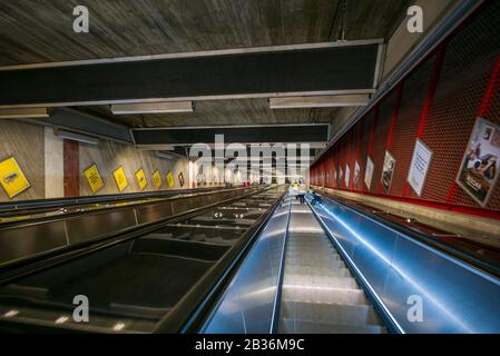 Schweden, Stockholm, U-Bahn Stockhom, Bahnhof Kungstradgarden Stockfoto