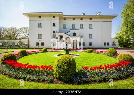 Schweden, Insel Oland, Borgholm, Solliden Slott Palace, Sommerpalast der schwedischen Königsfamilie, Außenansicht Stockfoto