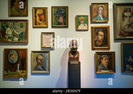 Schweden, Vastragotland und Bohuslan, Gothenburg, Konstmuseum, Kunstmuseum, Gemälde des Künstlers Hjalmar Gabrielsson Stockfoto