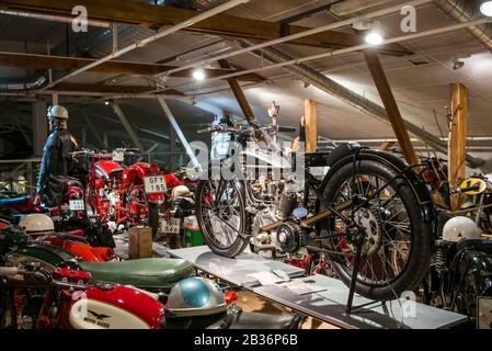 Schweden, Südostschweden, Lake Vattern Area, Motala, Motala Motor Museum, Oldtimer Stockfoto
