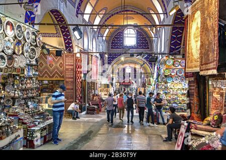 Türkei, Istanbul, der große Bazar Stockfoto