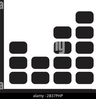 Grafische Symbolvorlage schwarze Farbe editierbar. Grafik Symbol Symbol Flat Vector Illustration für Grafik und Webdesign. Stock Vektor